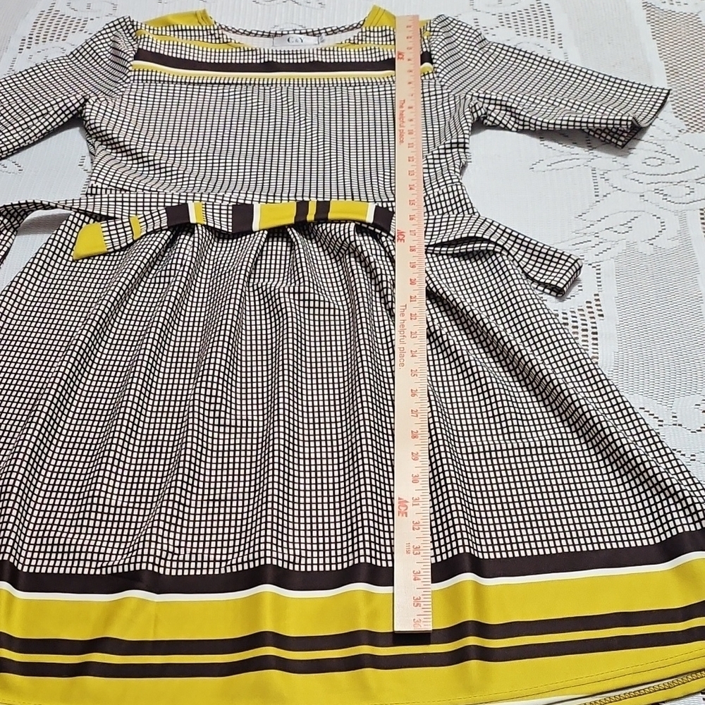 Patterned Midi Dress - Picture 4 of 12